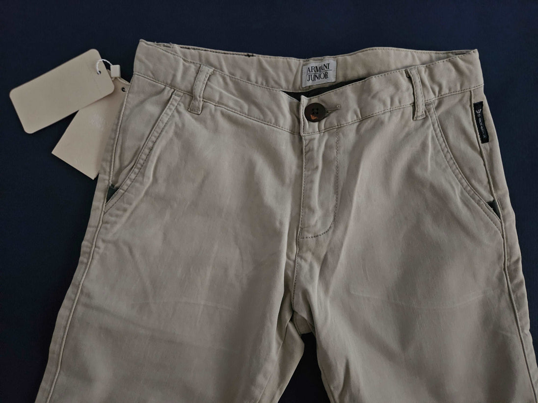 Pants - Armani - Beige Cotton