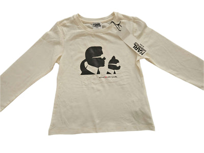 Girls T-Shirt - Lagerfeld kids - Long Sleeves T-Shirt