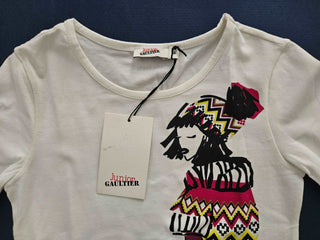 Shirts - Jean Paul Gaultier - Cream Tricot T-shirt