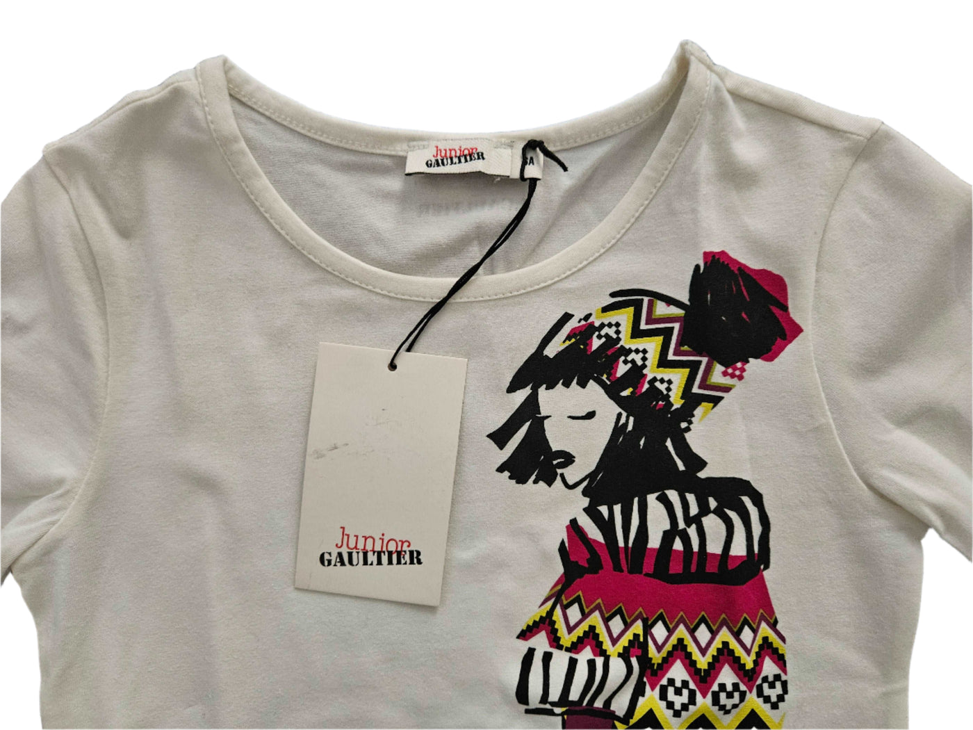 Shirts - Jean Paul Gaultier - Cream Tricot T-shirt