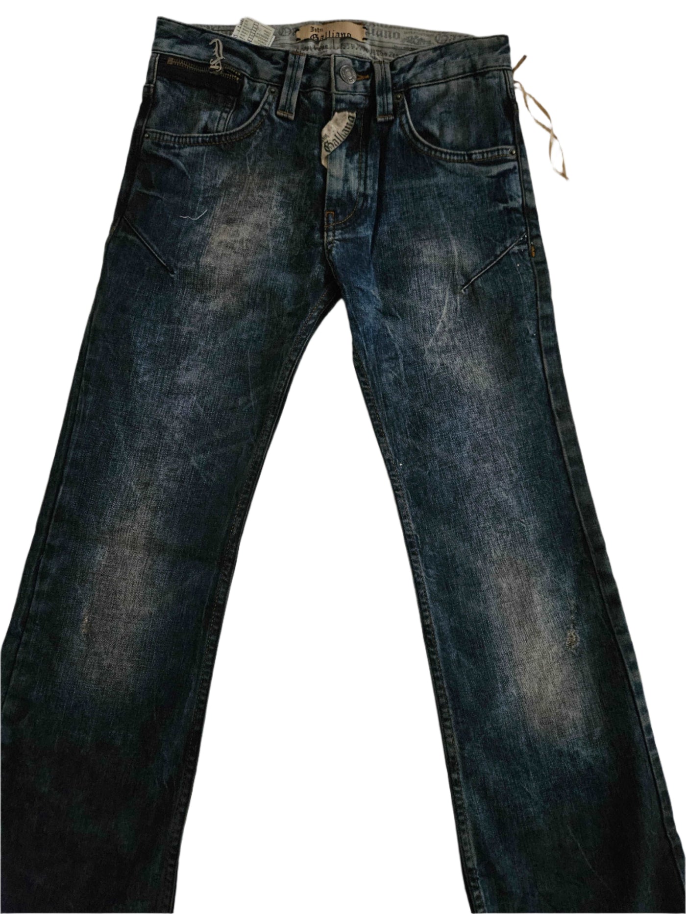 Pants - John Galliano - Dark Blue Jeans