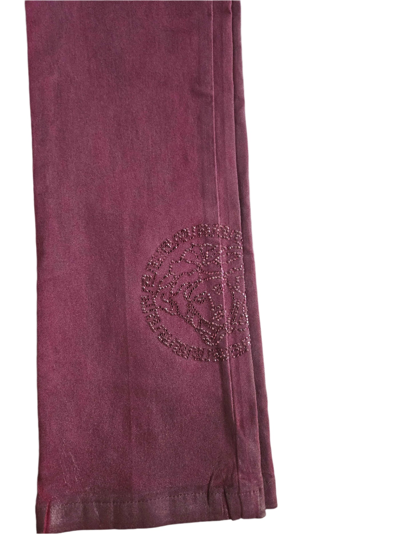 Pants - Versace - Metalic Fuxia Jeans