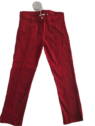 Pants - Chloé - Red Cotton