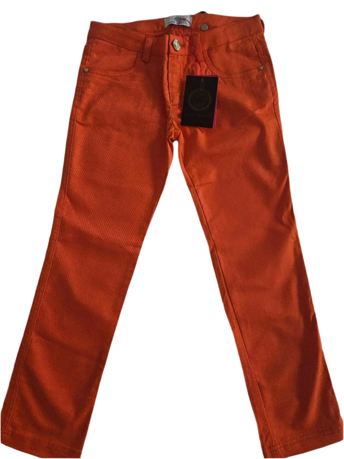 Pants - Versace - Orange
