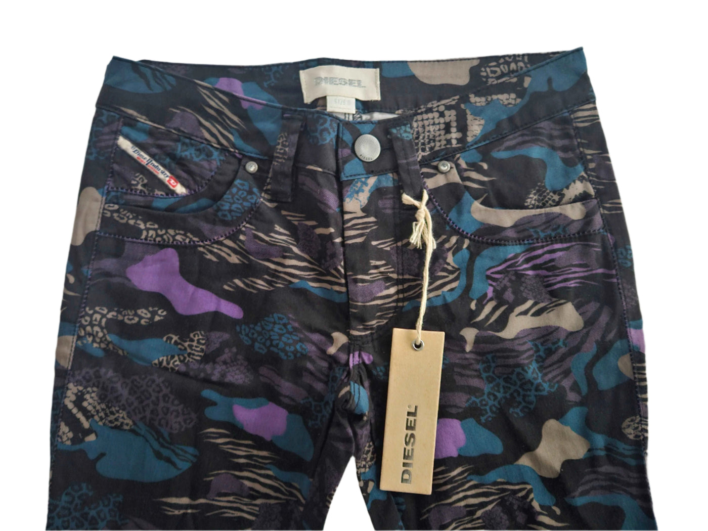 Pants - Diesel - Colorful Pattern