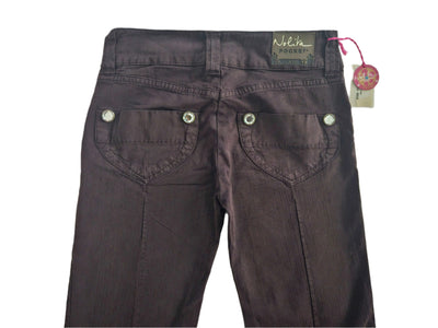 Pants - Nolita - Eggplant Suede