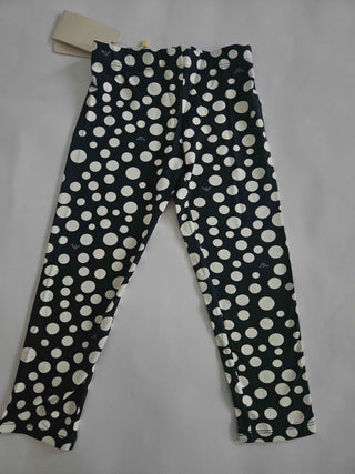 Pants - Jean Paul Gaultier - Navy with dots Legging Pants