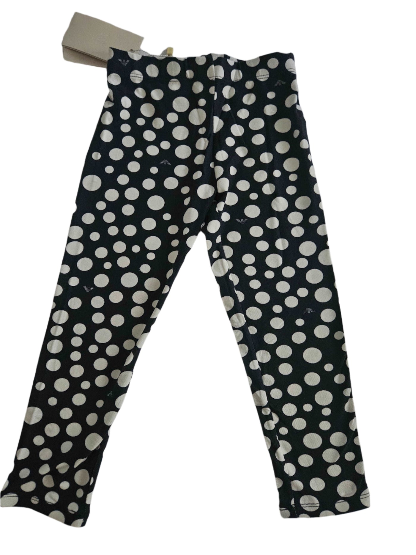 Pants - Jean Paul Gaultier - Navy with dots Legging Pants