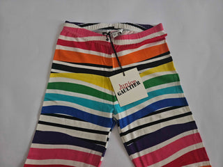 Pants - Jean Paul Gaultier - Colorful Stripes Cotton Legging Pants