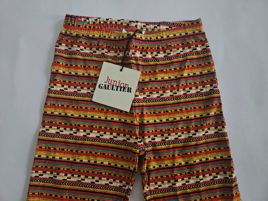 Pants - Jean Paul Gaultier - Multicolor Cotton Legging Pants