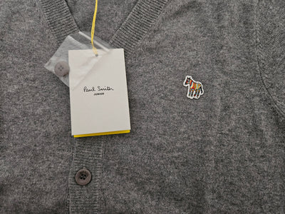 Boys Sweater - Paul Smith Kids - Grey Cardigan