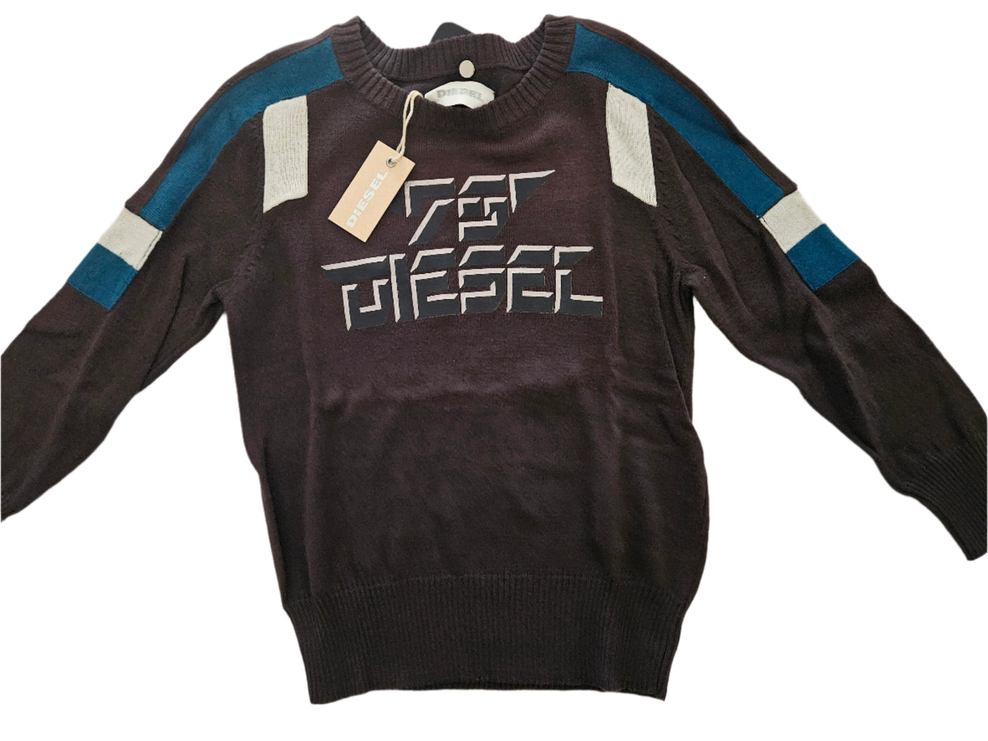 Boys Sweater - Diesel Kids - Brown Jumper