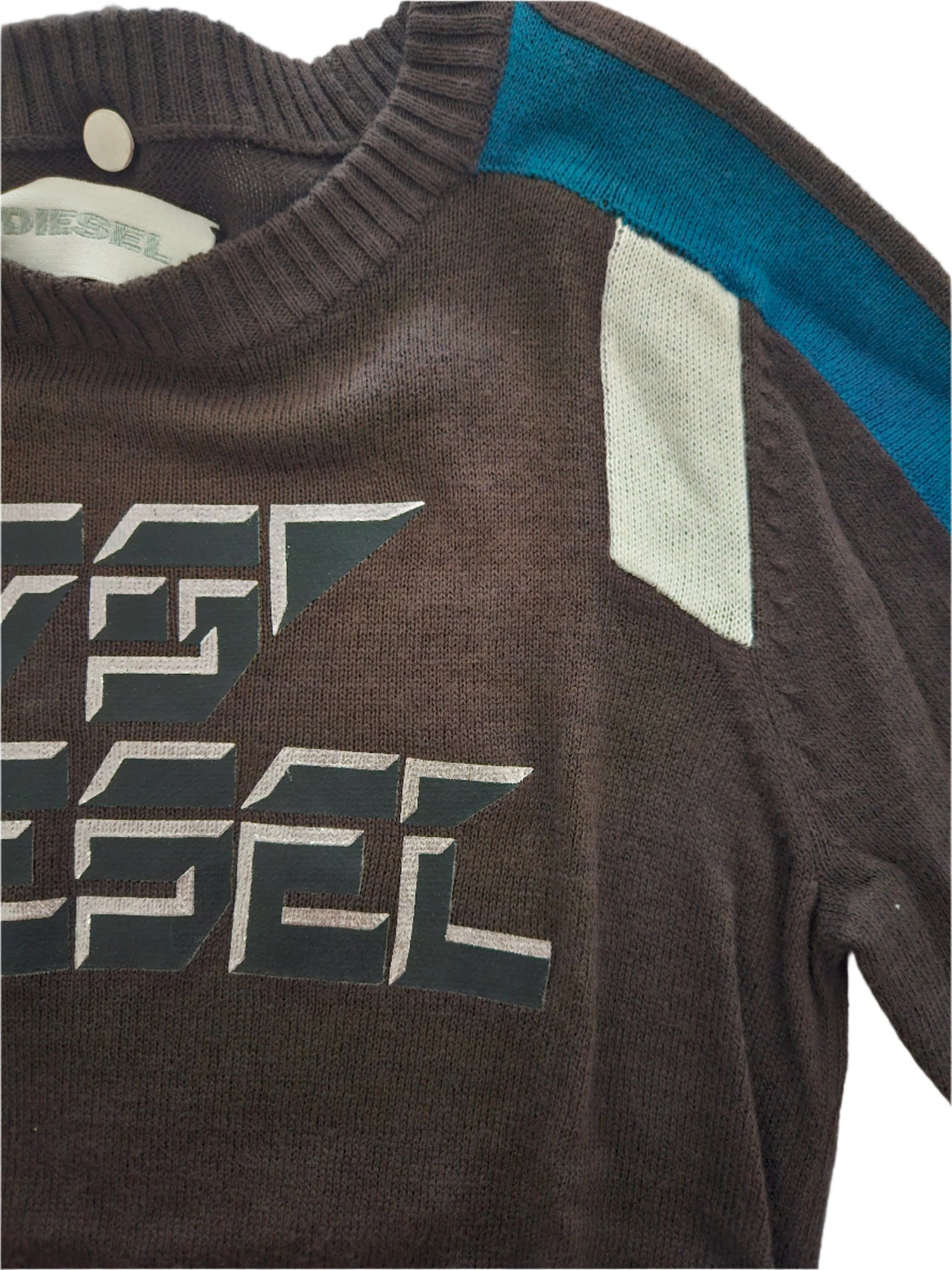 Boys Sweater - Diesel Kids - Brown Jumper