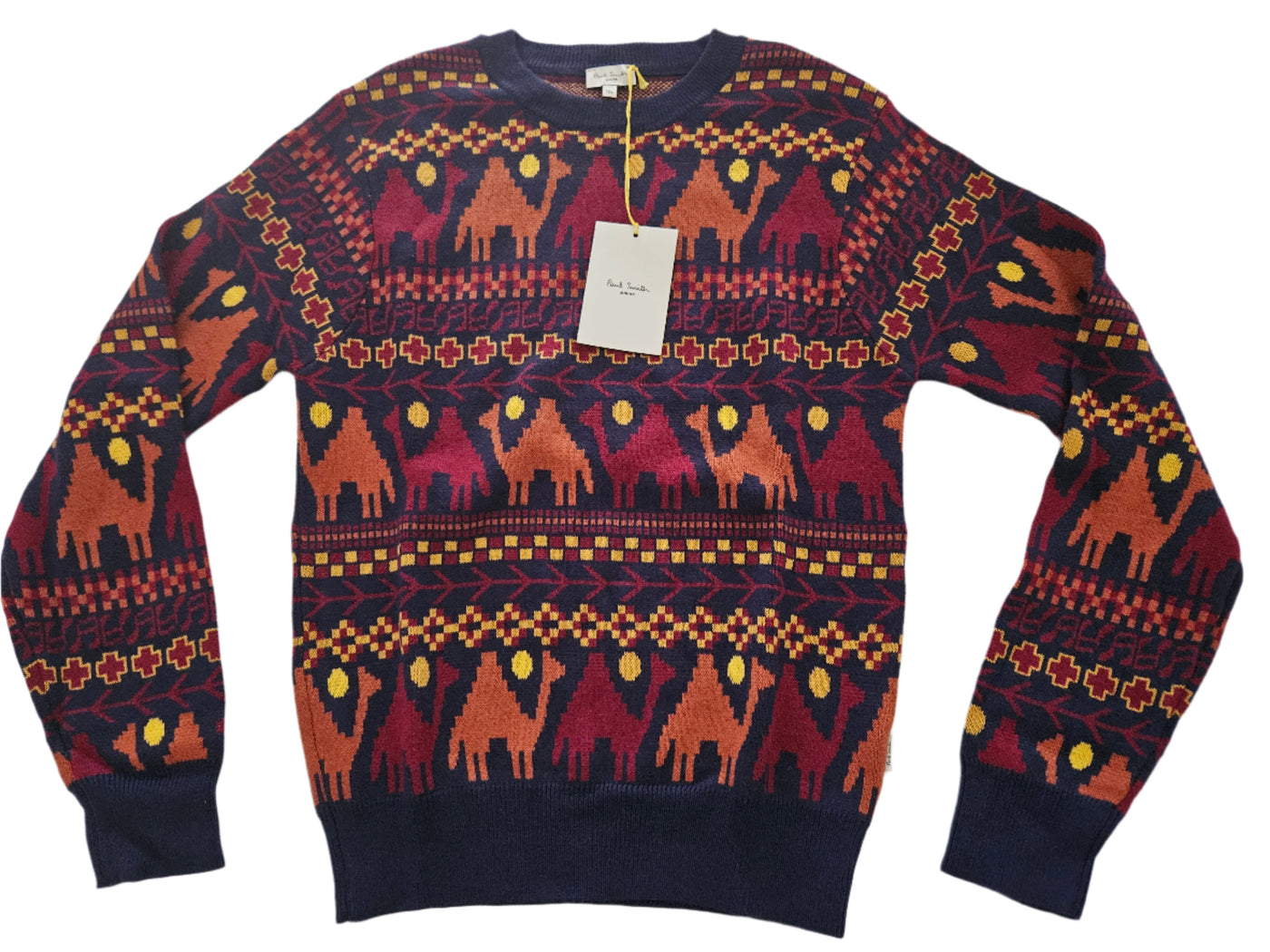 Boys Sweater - Paul Smith Kids - Camal Knit Sweater