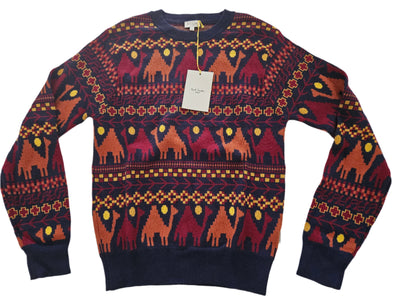 Boys Sweater - Paul Smith Kids - Camal Knit Sweater