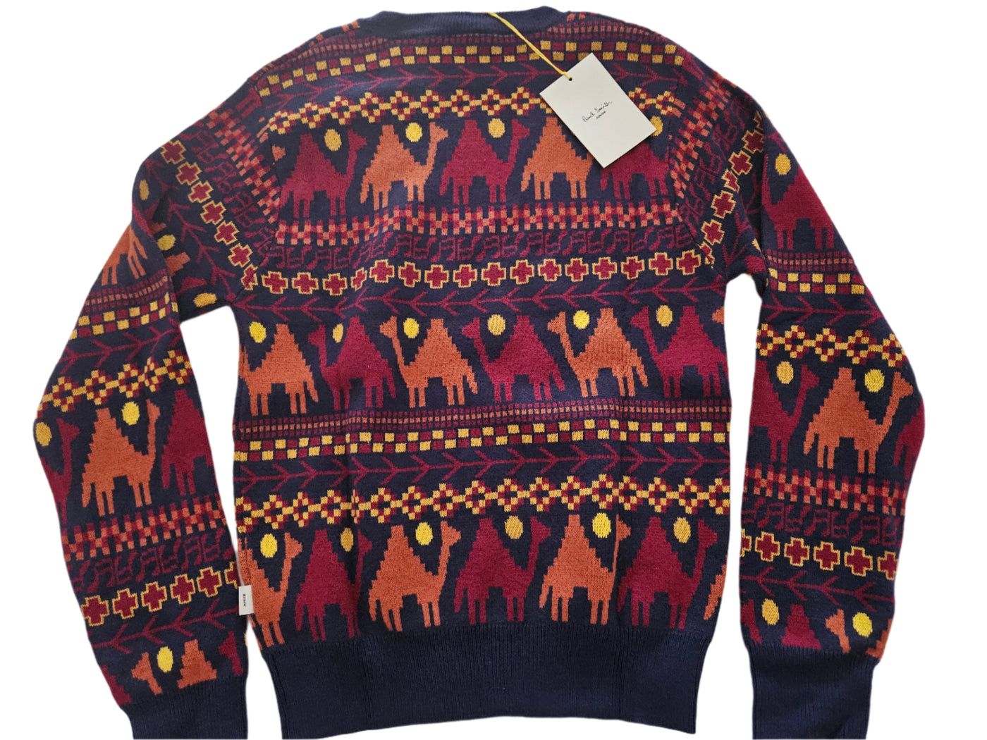 Boys Sweater - Paul Smith Kids - Camal Knit Sweater