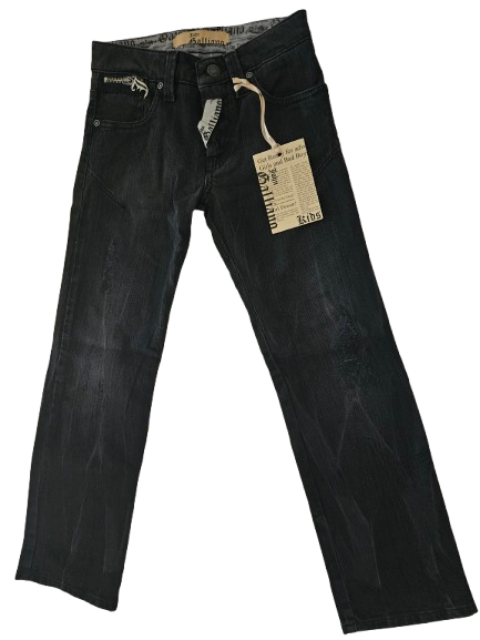 Boys Pants - John Galliano kidswear - Black Jeans