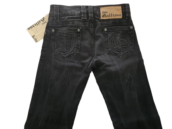 Boys Pants - John Galliano kidswear - Black Jeans