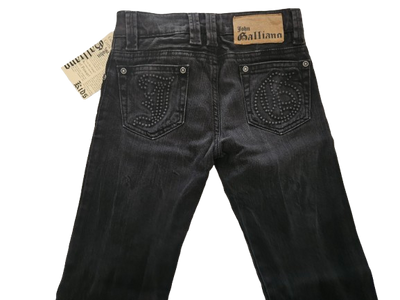 Boys Pants - John Galliano kidswear - Black Jeans