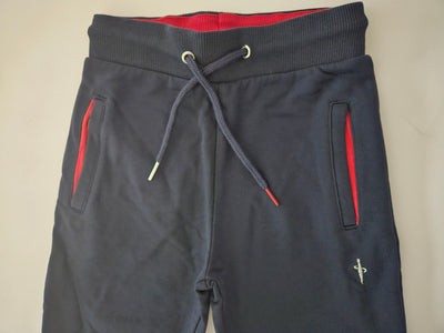 Boys Pants - Cesare Paciotti - Navy and red joggers