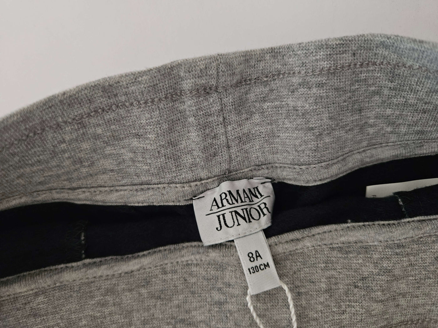 Boys Pants - Armani Junior kidswear - Navy joggers