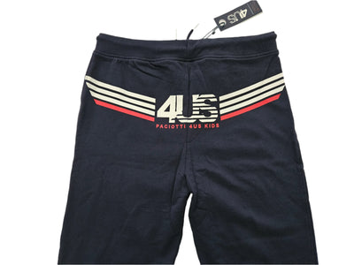 Boys Pants - Cesare Paciotti kidswear - Navy joggers