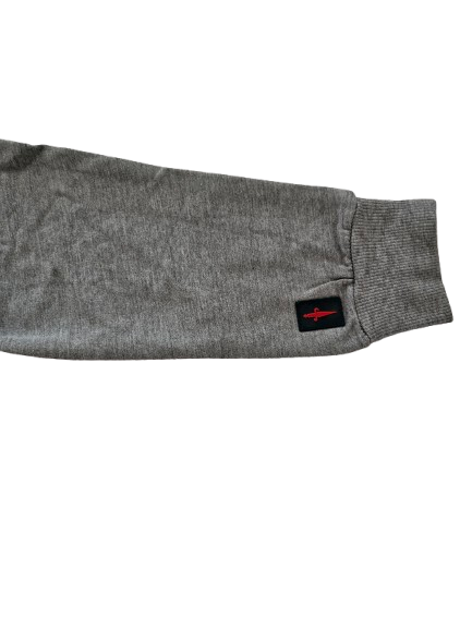 Boys Sweatshirt-  Cesare Paciotti Kids - Gray Zipped Up Hoodie