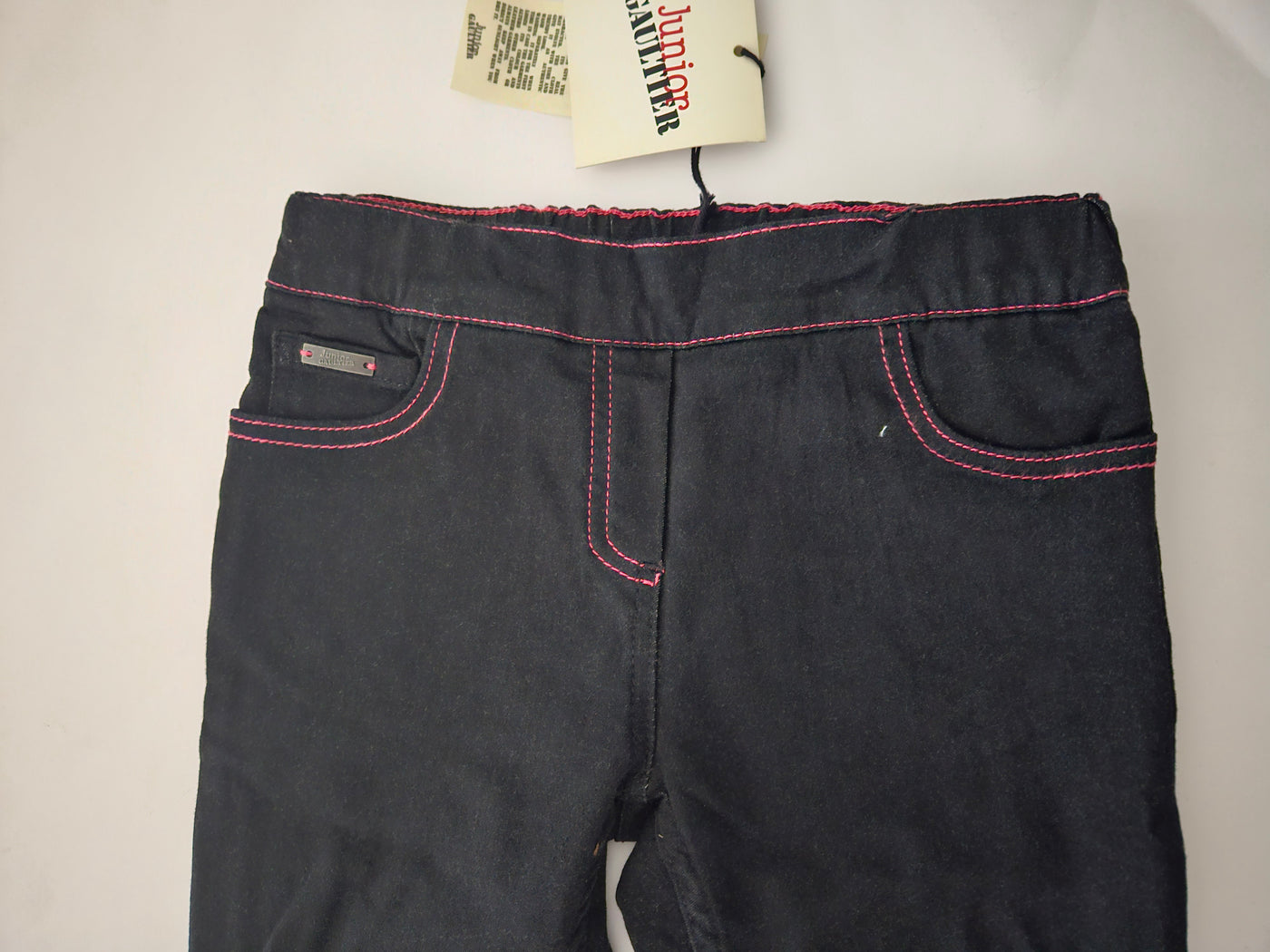 Girls Pants - Jean Paul Gaultier Kids - Black Jeans