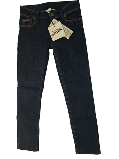 Girls Pants - Jean Paul Gaultier Kids - Dark Blue Jeans