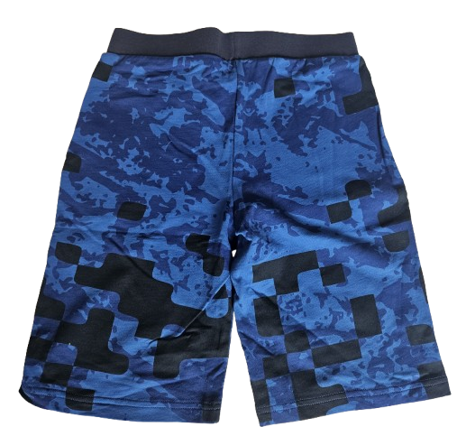 Boys Shorts - EA7 kidswear - Blue-Black Bermuda