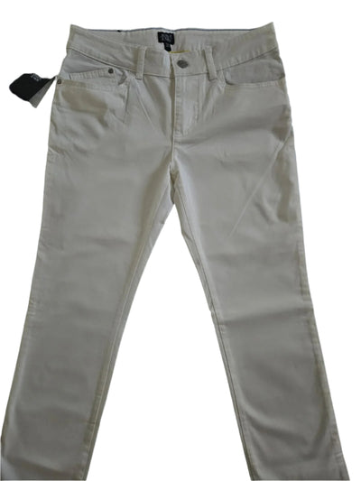Boys Pants - Armani Junior kidswear - White Cotton